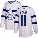 Maillot Hockey Toronto Maple Leafs Zach Hyman Authentique 2018 Stadium Series Blanc