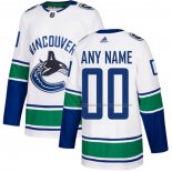 Maillot Hockey Vancouver Canucks Personnalise Exterieur Blanc