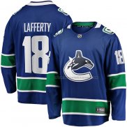 Maillot Hockey Vancouver Canucks Sam Lafferty Domicile Premier Breakaway Bleu