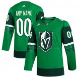 Maillot Hockey Vegas Oren Knights 2023 St. Patrick's Day Authentique Personnalise Vert