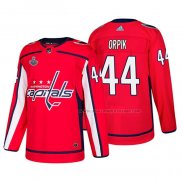 Maillot Hockey Washington Capitals Brooks Orpik Bound Patch Stanley Cup Final Rouge