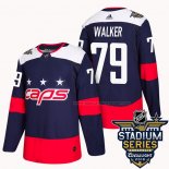 Maillot Hockey Washington Capitals Nathan Walker 2018 Stadium Series Authentique Bleu