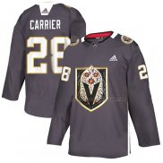 Maillot Vegas Golden Knights William Carrier Dia de Los Muertos Gris