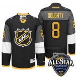 Maillot Hockey 2016 All Star Los Angeles Kings Drew Doughty Noir