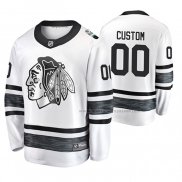 Maillot Hockey 2019 All Star Chicago Blackhawks Personnalise Blanc