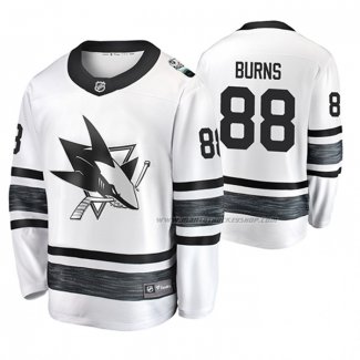 Maillot Hockey 2019 All Star San Jose Sharks Brent Burns Blanc