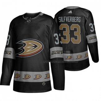 Maillot Hockey Anaheim Ducks Jakob Silfverberg Breakaway Noir