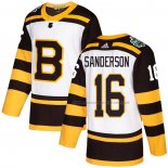 Maillot Hockey Boston Bruins Derek Sanderson Authentique 2019 Winter Classic Blanc