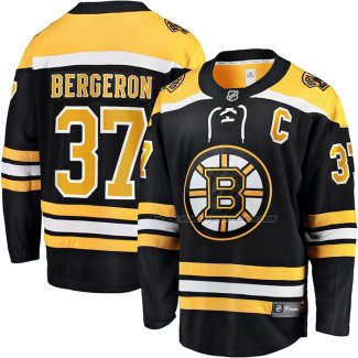 Maillot Hockey Boston Bruins Patrice Bergeron Domicile Breakaway Noir