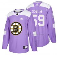 Maillot Hockey Boston Bruins Tim Schaller 2018 Fights Cancer Volet