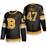 Maillot Hockey Boston Bruins Torey Krug Alterner 2019-20 Noir