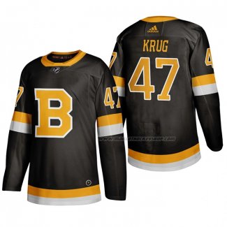 Maillot Hockey Boston Bruins Torey Krug Alterner 2019-20 Noir