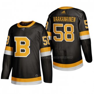 Maillot Hockey Boston Bruins Urho Vaakanainen Alterner 2019-20 Noir