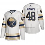 Maillot Hockey Buffalo Sabres Matt Hunwick Tercera Blanc