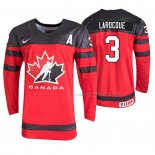 Maillot Hockey Canada Femme Jocelyne Larocque Iihf World Championship Rouge