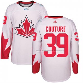 Maillot Hockey Canada Logan Couture 39 2016 World Cup Blanc