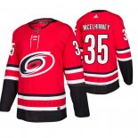 Maillot Hockey Carolina Hurricanes Curtis Mcelhinney Domicile Authentique Rouge