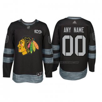 Maillot Hockey Chicago Blackhawks Personnalise Noir