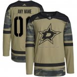 Maillot Hockey Dallas Stars Personnalise Military Appreciation Team Authentique Practice Camouflage