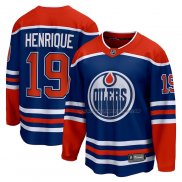 Maillot Hockey Edmonton Oilers Adam Henrique Domicile Breakaway Bleu