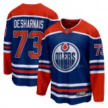 Maillot Hockey Edmonton Oilers Vincent Desharnais Domicile Premier Breakaway Bleu