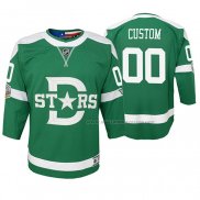 Maillot Hockey Enfant Dallas Stars Personnalise Replica Joueur 2020 Winter Classic Vert