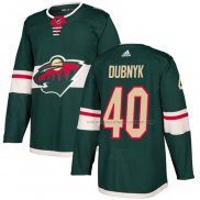 Maillot Hockey Enfant Minnesota Wild Devan Dubnyk Domicile Authentique Vert