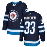 Maillot Hockey Enfant Winnipeg Jets Dustin Byfuglien Domicile Authentique Bleu