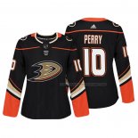 Maillot Hockey Femme Anaheim Ducks Corey Perry Authentique Joueur Noir