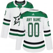 Maillot Hockey Femme Dallas Stars Personnalise Exterieur Blanc