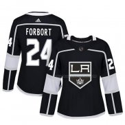 Maillot Hockey Femme Los Angeles Kings Derek Forbort Authentique Joueur Noir