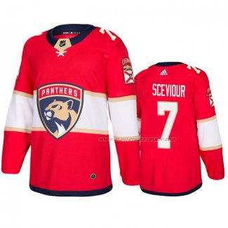 Maillot Hockey Florida Panthers Colton Sceviour Domicile Authentique Rouge