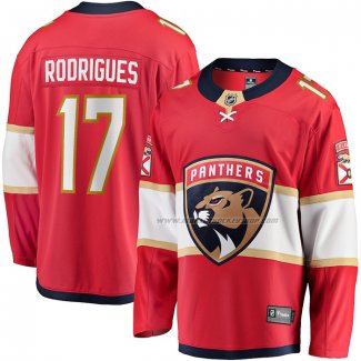 Maillot Hockey Florida Panthers Evan Rodrigues Domicile Breakaway Rouge