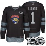 Maillot Hockey Florida Panthers Roberto Luongo 1917-2017 100th Anniversaire Noir