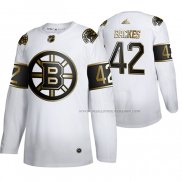 Maillot Hockey Golden Edition Boston Bruins David Backes Limited Blanc