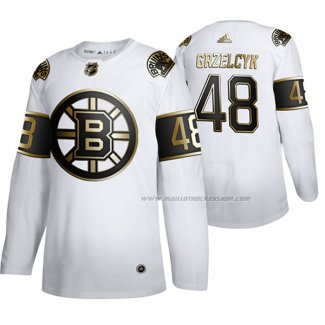 Maillot Hockey Golden Edition Boston Bruins Matt Grzelcyk Limited Blanc