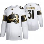 Maillot Hockey Golden Edition Colorado Avalanche Philipp Grubauer Limited Blanc