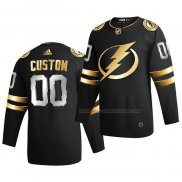 Maillot Hockey Golden Edition Tampa Bay Lightning Personnalise Limited Authentique 2020-21 Noir