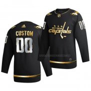 Maillot Hockey Golden Edition Washington Capitals Personnalise Limited Authentique 2020-21 Noir