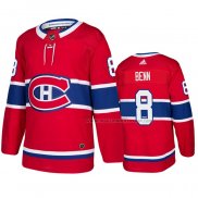 Maillot Hockey Montreal Canadiens Jordie Benn Domicile Authentique Rouge