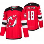 Maillot Hockey New Jersey Devils Drew Stafford Domicile Rouge