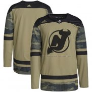 Maillot Hockey New Jersey Devils Military Appreciation Team Authentique Practice Camouflage