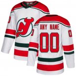 Maillot Hockey New Jersey Devils Personnalise Alterner Authentique Blanc
