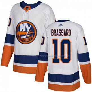 Maillot Hockey New York Islanders Derek Brassard Road Authentique Blanc