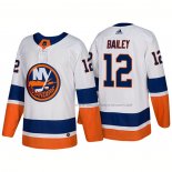 Maillot Hockey New York Islanders Josh Bailey New Outfitted 2018 Blanc