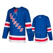 Maillot Hockey New York Rangers Domicile Authentique Blank Bleu