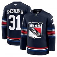 Maillot Hockey New York Rangers Igor Shesterkin Alterner Noir