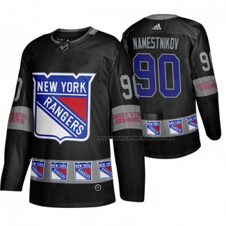 Maillot Hockey New York Rangers Vladislav Namestnikov Breakaway Noir