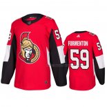 Maillot Hockey Ottawa Senators Alex Formenton Domicile Authentique Rouge