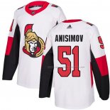 Maillot Hockey Ottawa Senators Artem Anisimov Road Authentique Blanc